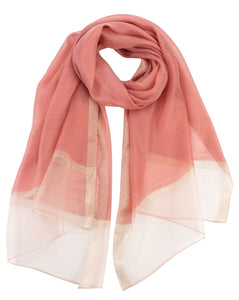 Sheer Classy Elegant Scarf Wrap Ideal for Party Event Occasion Gift - World of Shawls