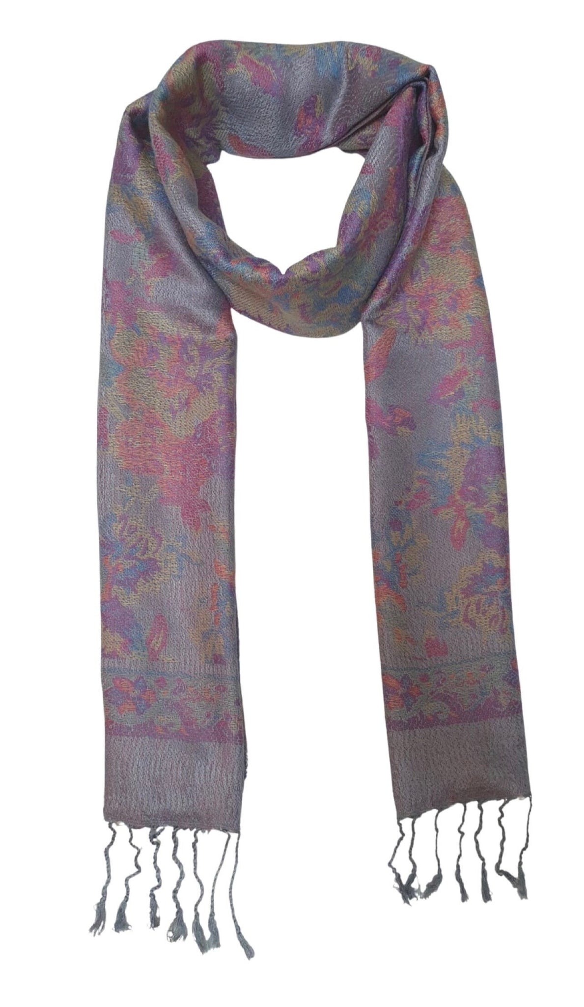 Mosaic Weave Pashmina Style Scarf Shawl for Women - Soft and Luxurious