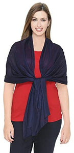 Luxurious Wool & Cashmere Pashmina Shawl Wrap Scarf - World of Scarfs