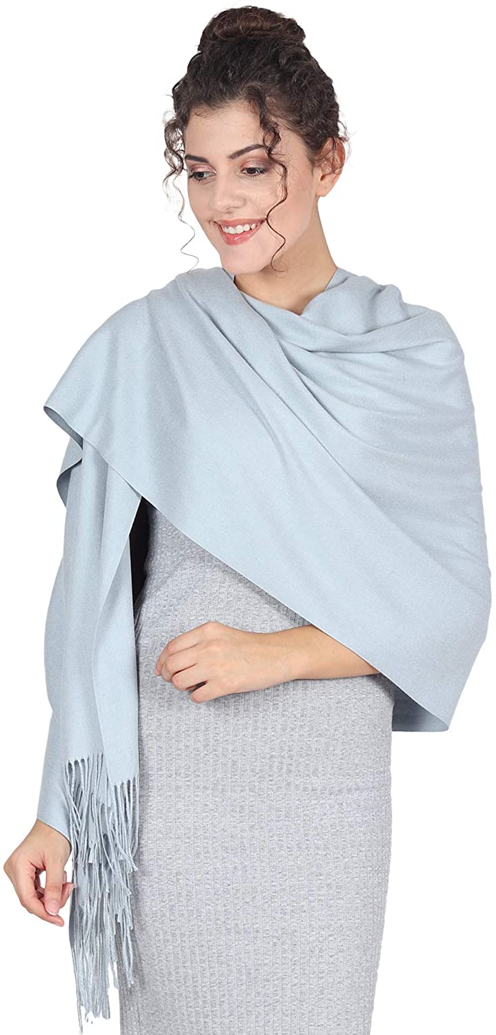 Womens Winter Scarf Cashmere Feel Pashmina Shawl Wraps Soft Warm Blanket  Scarves for Women 