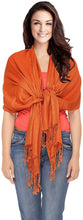 Load image into Gallery viewer, World of Shawls Women&#39;s Scarf Viscose Pashmina Scarves/Shawl Wrap - World of Scarfs
