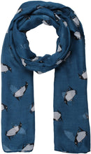 Load image into Gallery viewer, Unusual Cute Penguin Print Scarf Lightweight Women Large Size - World of Scarfs
