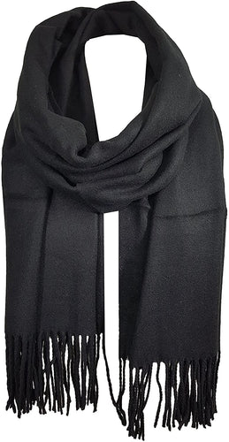 World of Shawls Unisex Ladies Mens Wrap Shawl Scarf Blanket Thick Winter Warm - World of Scarfs